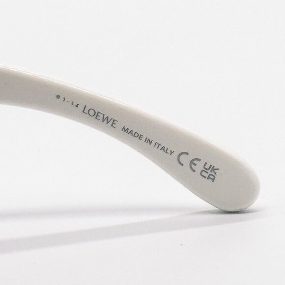 NEW LOEWE SUNGLASSES LW40132I 25G WHITE UNISEX EYEWEAR LOEWE main image 2